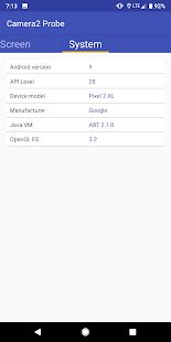 Скачать Camera2 API Probe [Полный доступ] на Андроид - Версия 0.9.20 apk