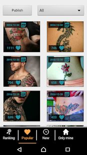 Скачать Tattoo my Photo 2.0 [Полный доступ] на Андроид - Версия 3.1.4 apk
