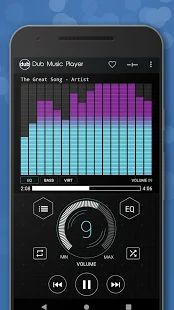 Скачать Dub музыкальный плеер + Эквалайзер & Темы [Встроенный кеш] на Андроид - Версия 4.9 apk