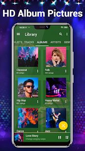 Скачать Музыкальный плеер - Бесплатная музыка и MP3-плеер [Без Рекламы] на Андроид - Версия 1.8.0 apk