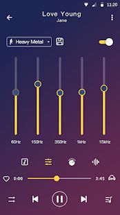 Скачать Музыкальный плеер - MP3-плеер и аудио-плеер [Полная] на Андроид - Версия 1.1.4 apk