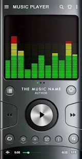 Скачать Музыкальный проигрыватель - Аудио плеер [Разблокированная] на Андроид - Версия 1.2.3 apk