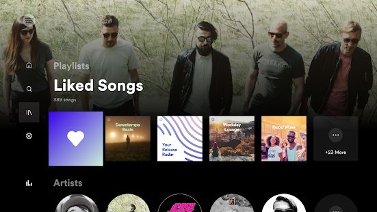 Скачать Spotify: музыка и подкасты [Все открыто] на Андроид - Версия 1.35.0 apk