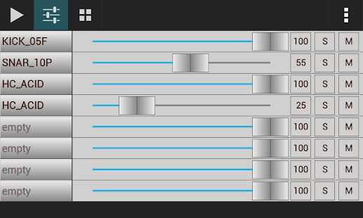 Скачать Groove Mixer - драм машина для создания музыки [Полная] на Андроид - Версия 2.3.2 apk