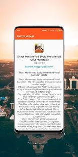 Скачать Shayx Muhammad Sodiq Muhammad Yusuf maruzalari MP3 [Полный доступ] на Андроид - Версия 1.1 apk