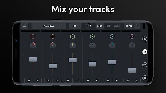 Скачать Remixlive - Make Music & Beats [Встроенный кеш] на Андроид - Версия 5.2.2 apk