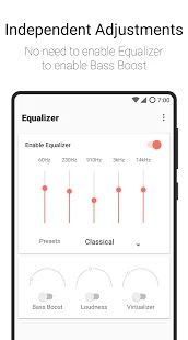 Скачать Flat Equalizer - Bass Booster & Volume Booster [Встроенный кеш] на Андроид - Версия Зависит от устройства apk
