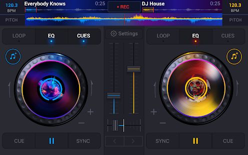 Скачать DJ it! - музыкальный микшер [Без кеша] на Андроид - Версия 0.3 apk