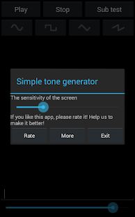 Скачать Простой генератор звука [Неограниченные функции] на Андроид - Версия 1.20 apk
