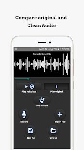 Скачать Mp3, WAV шумоподавитель, без шума аудио конвертер [Разблокированная] на Андроид - Версия 0.5.8 apk