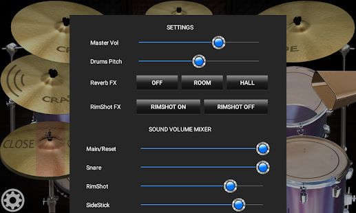 Скачать Simple Drums Rock - Симулятор барабанов [Полный доступ] на Андроид - Версия 1.6.4 apk