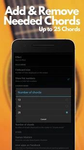 Скачать Real Guitar App - Виртуальный симулятор гитары Pro [Разблокированная] на Андроид - Версия 2.2.5 apk