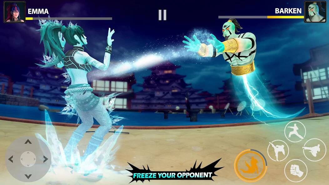 Скачать взломанную Ninja Master: Fighting Games [МОД открыто все] на Андроид - Версия 1.4.8 apk