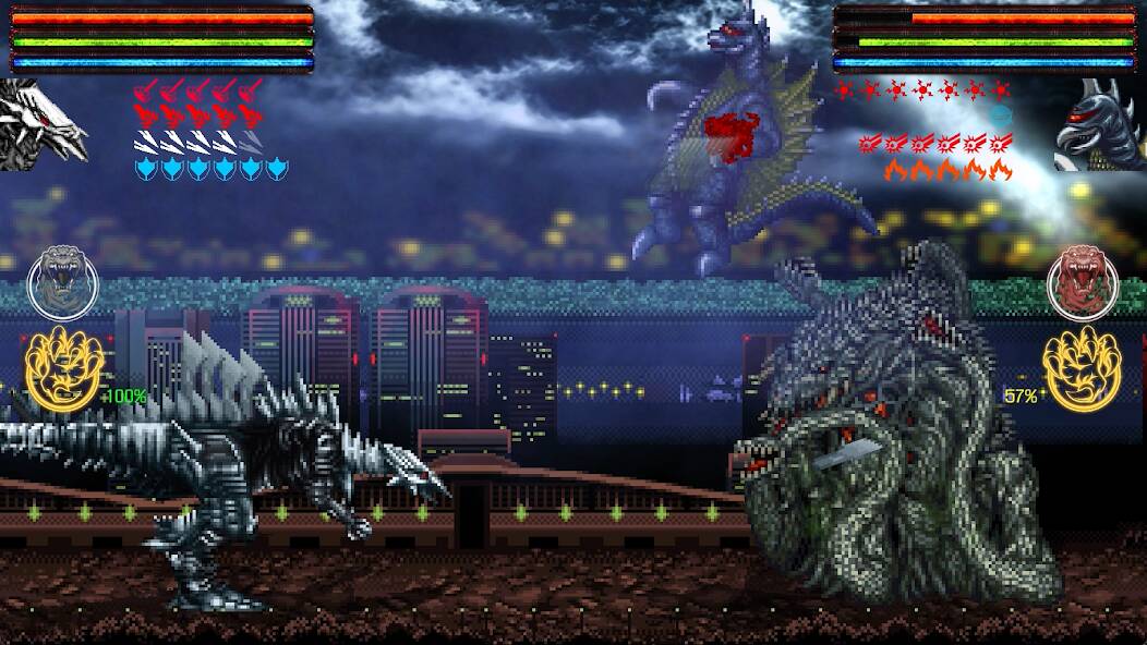 Скачать взломанную Godzilla: Omniverse [МОД много монет] на Андроид - Версия 1.6.1 apk