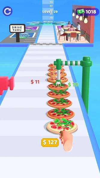 Скачать взломанную I Want Pizza [МОД много монет] на Андроид - Версия 1.3.3 apk
