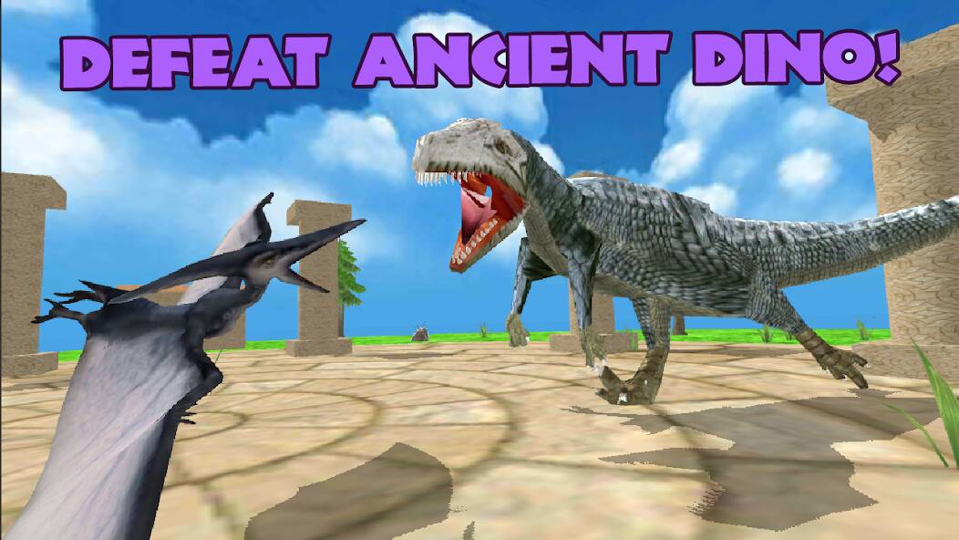 Скачать взломанную Dino Battle Arena Lost Kingdom [МОД много монет] на Андроид - Версия 0.4.2 apk