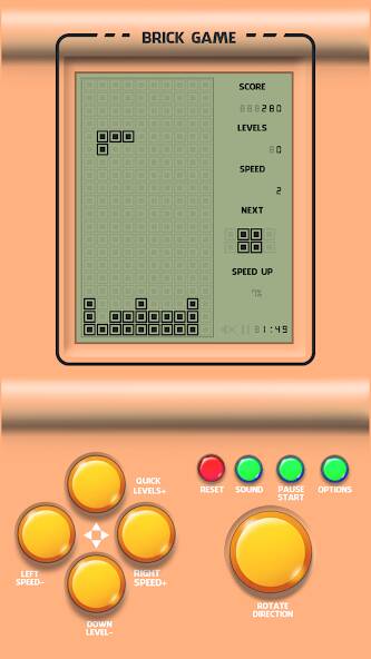 Скачать взломанную Brick Game Classic [МОД безлимитные деньги] на Андроид - Версия 0.1.1 apk