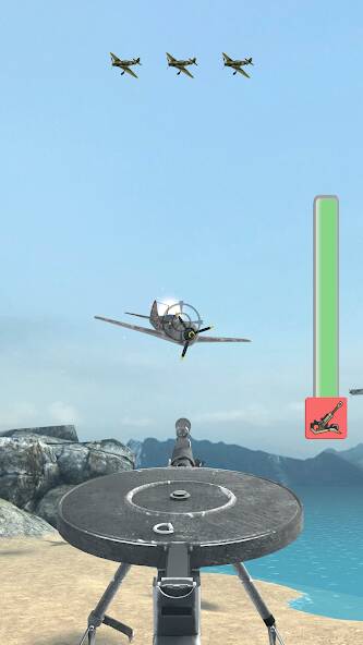 Скачать взломанную Coast Defender - Blitz War [МОД безлимитные деньги] на Андроид - Версия 0.9.4 apk