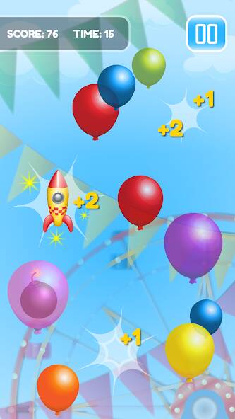 Скачать взломанную Дети, взрывающие шарики [МОД безлимитные деньги] на Андроид - Версия 0.5.3 apk