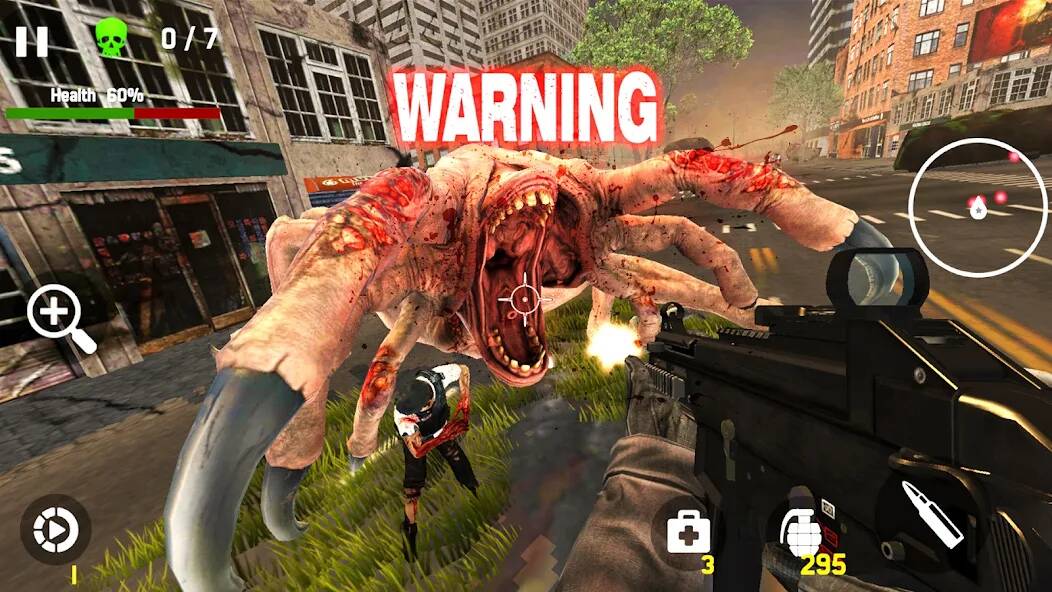 Скачать взломанную Zombie Hunter - Shooting Game [МОД много монет] на Андроид - Версия 2.7.2 apk