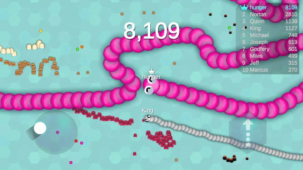 Скачать взломанную Snack Snake.io-Скользящая игра [МОД открыто все] на Андроид - Версия 1.7.3 apk