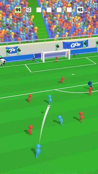 Скачать взломанную Super Goal - Стикмен Футбол [МОД безлимитные деньги] на Андроид - Версия 0.7.9 apk