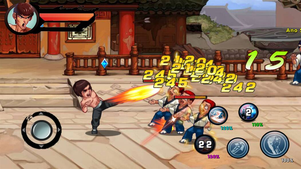 Скачать взломанную Kung Fu Attack: Final Fight [МОД открыто все] на Андроид - Версия 2.6.1 apk