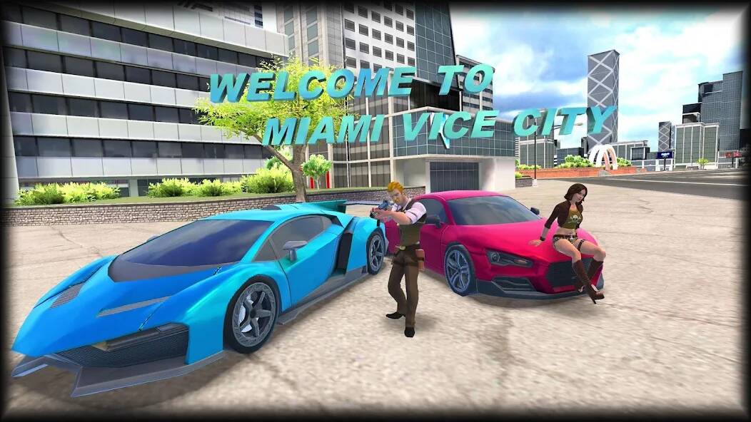 Скачать взломанную Crime City - Miami Vice City - [МОД безлимитные деньги] на Андроид - Версия 2.4.7 apk