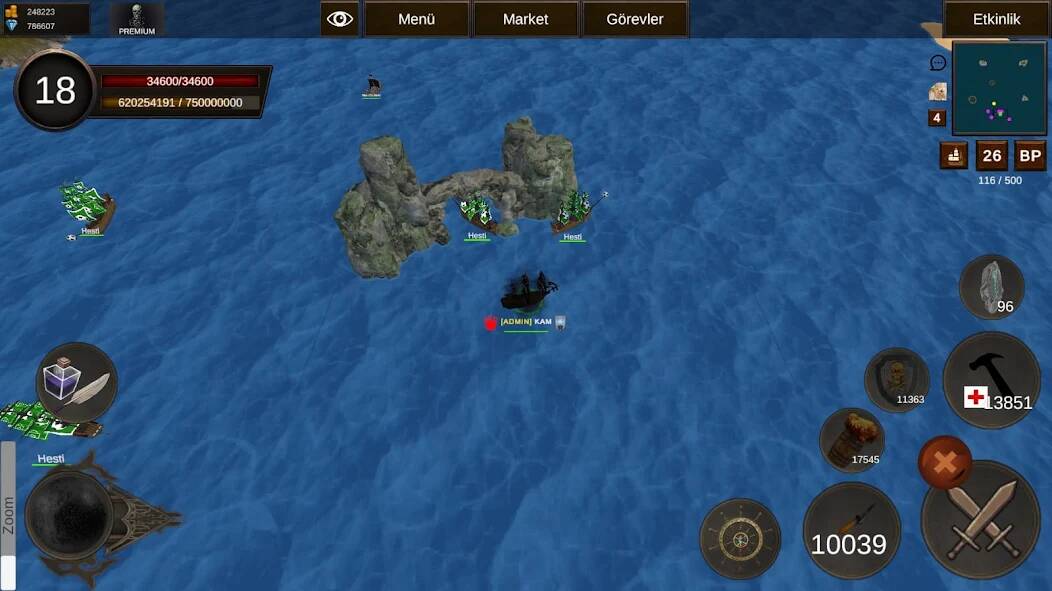 Скачать взломанную Naval Battle Online [МОД много монет] на Андроид - Версия 0.4.6 apk