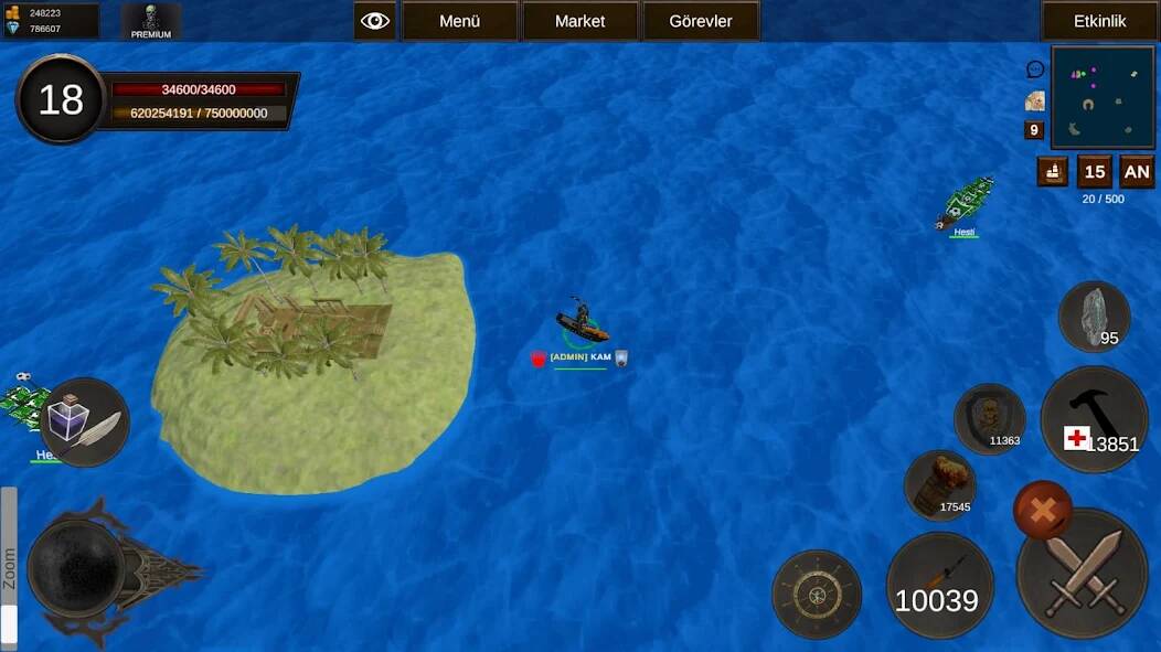 Скачать взломанную Naval Battle Online [МОД много монет] на Андроид - Версия 0.4.6 apk
