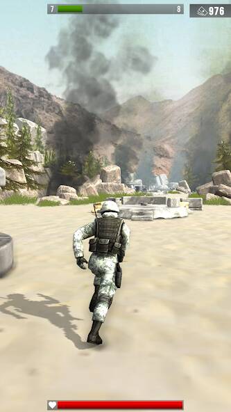 Скачать взломанную Infantry Attack: Battle 3D FPS [МОД много монет] на Андроид - Версия 1.3.7 apk