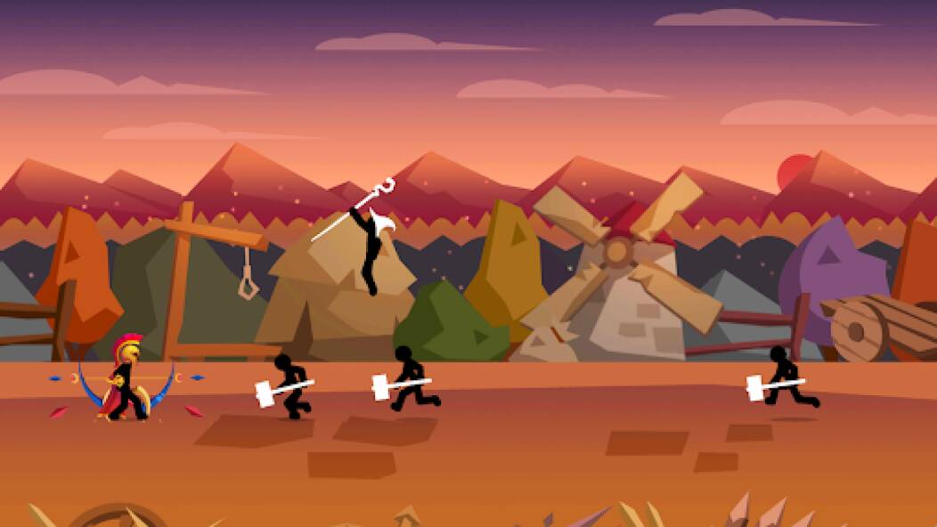Скачать взломанную Stick Fight: Shadow Archer [МОД открыто все] на Андроид - Версия 0.9.4 apk