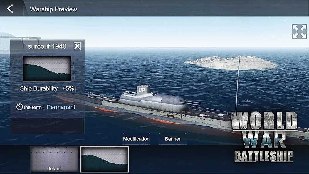 Скачать взломанную мировой войны :Линкор Корабли [МОД много монет] на Андроид - Версия 1.9.2 apk
