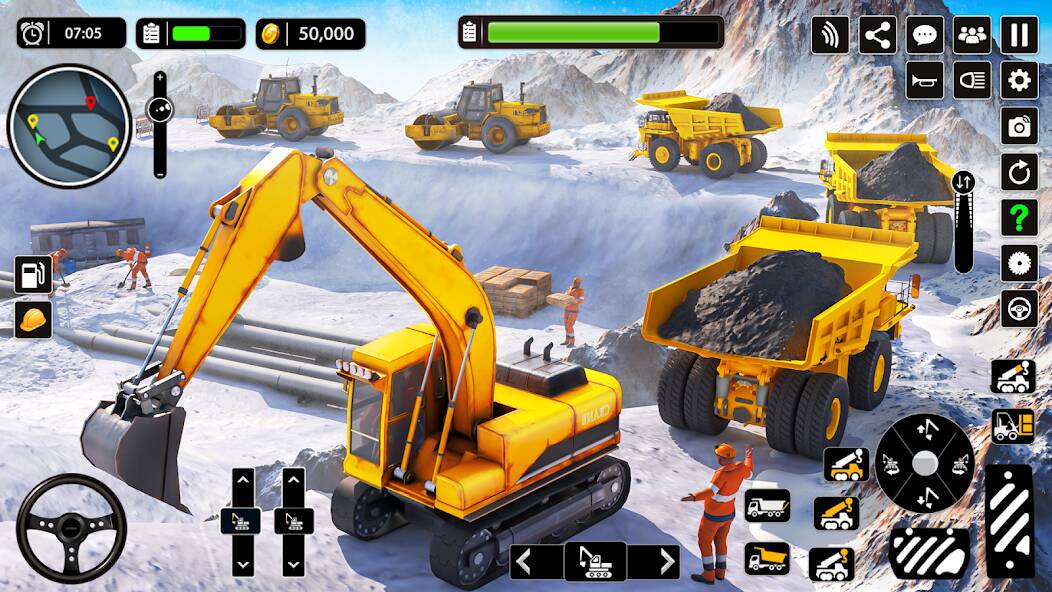 Скачать взломанную Снежные строительные игры [МОД безлимитные деньги] на Андроид - Версия 0.8.4 apk