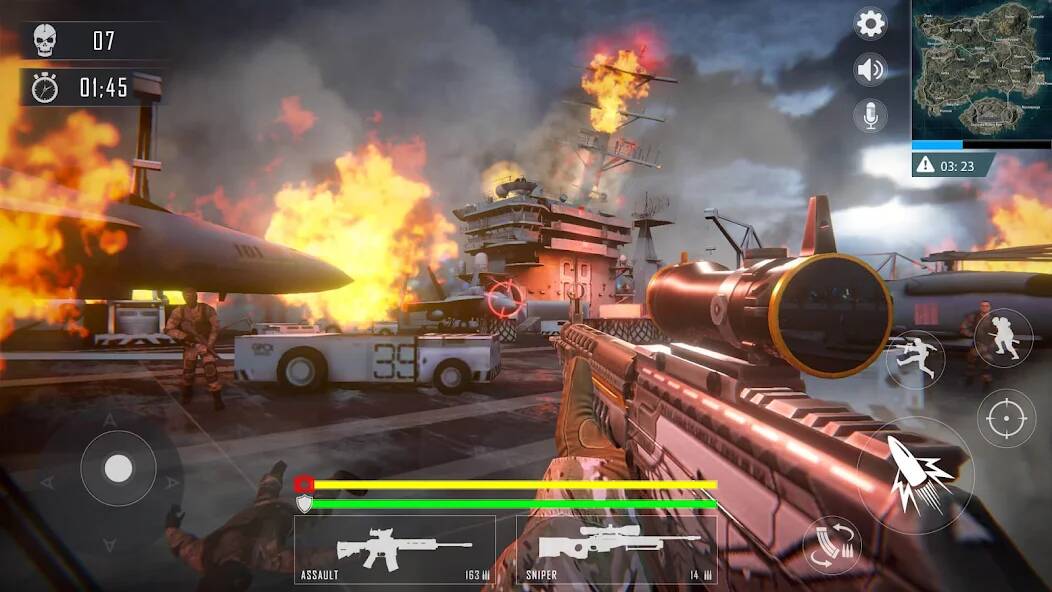 Скачать взломанную WarStrike FPS Offline Gun Game [МОД открыто все] на Андроид - Версия 0.8.8 apk