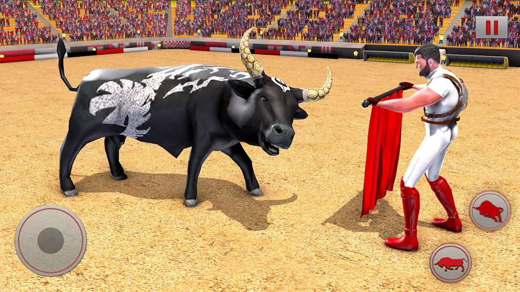 Скачать взломанную Настоящая злая игра с быками [МОД открыто все] на Андроид - Версия 1.4.9 apk