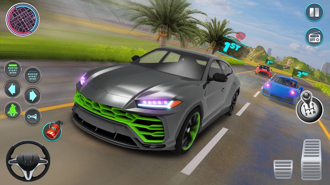Скачать взломанную Open World Car Driving Games [МОД открыто все] на Андроид - Версия 2.4.4 apk