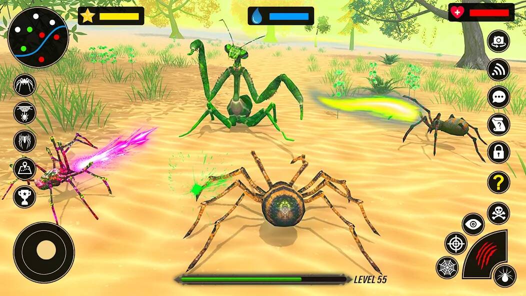 Скачать взломанную Spider Simulator : Spider Game [МОД безлимитные деньги] на Андроид - Версия 0.5.4 apk