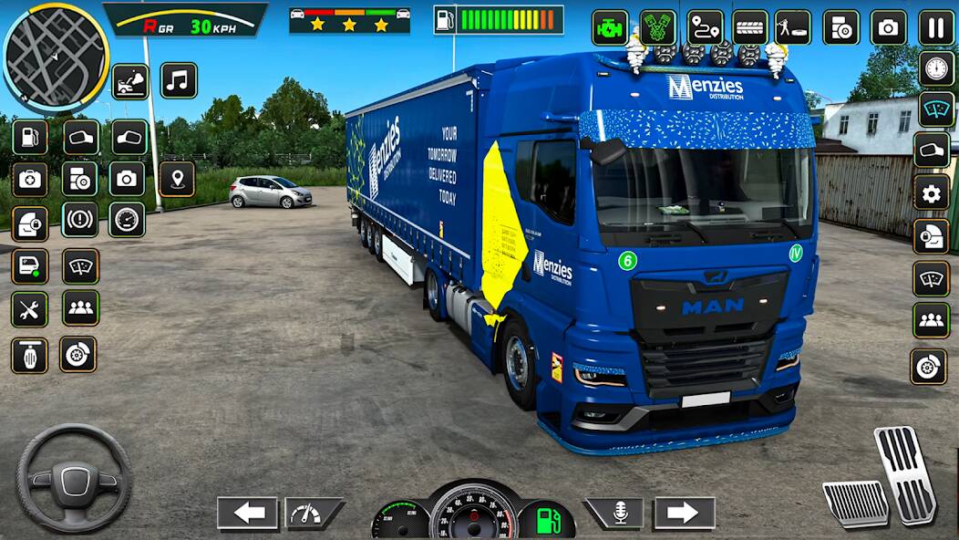 Скачать взломанную Truck Simulator Америка США [МОД безлимитные деньги] на Андроид - Версия 0.5.5 apk