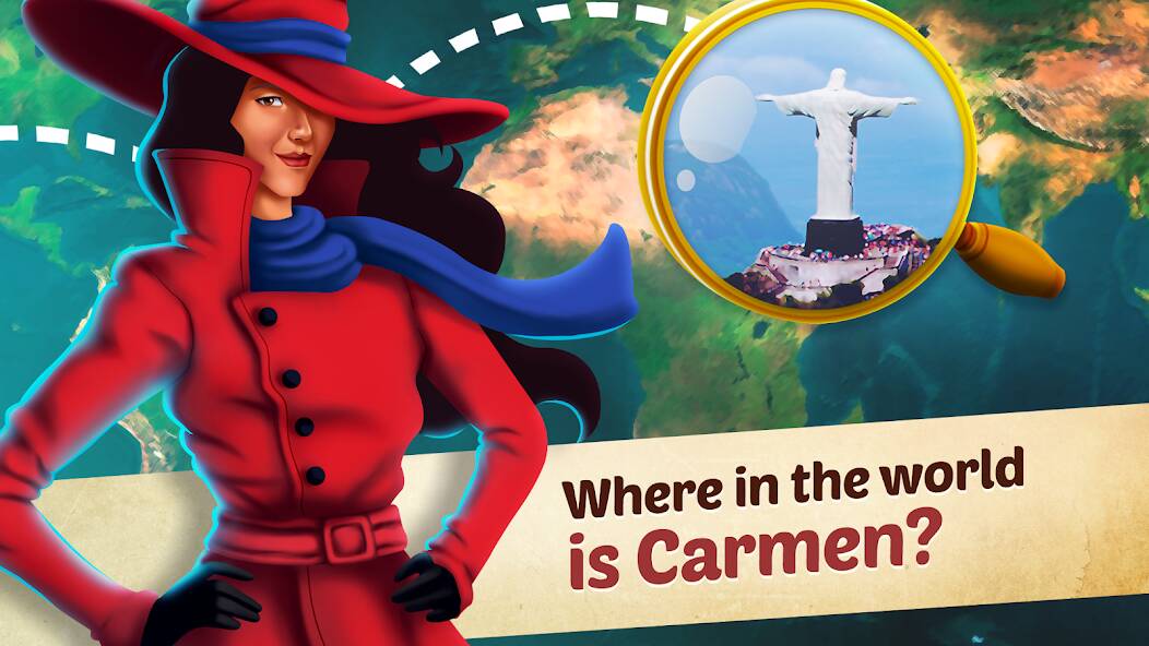 Скачать взломанную Carmen Stories: Detective Game [МОД открыто все] на Андроид - Версия 2.6.5 apk