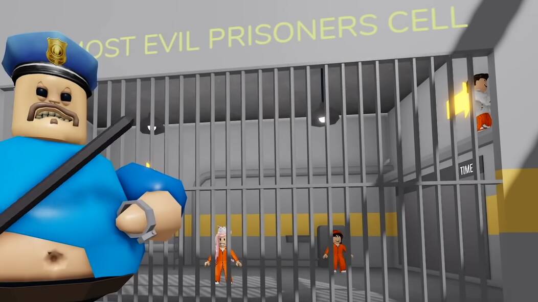 Скачать взломанную Barry Prison Escape JailBreak [МОД открыто все] на Андроид - Версия 2.8.3 apk