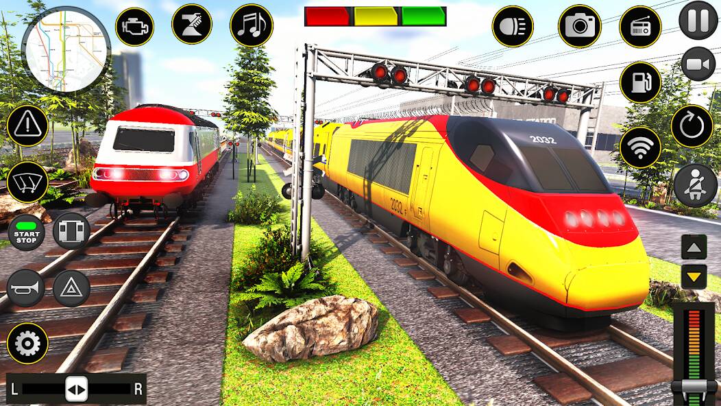Скачать взломанную город поезд сим- поезд игры 3д [МОД много монет] на Андроид - Версия 1.7.6 apk