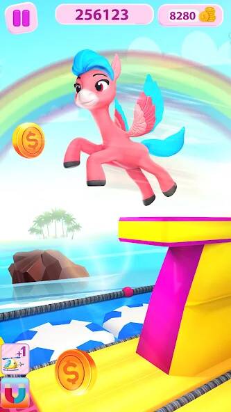 Скачать взломанную Unicorn Kingdom: Running Games [МОД безлимитные деньги] на Андроид - Версия 2.1.1 apk