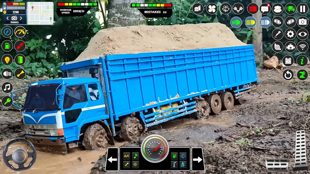 Скачать взломанную Симулятор бегуна по грязи 3D [МОД открыто все] на Андроид - Версия 2.4.7 apk