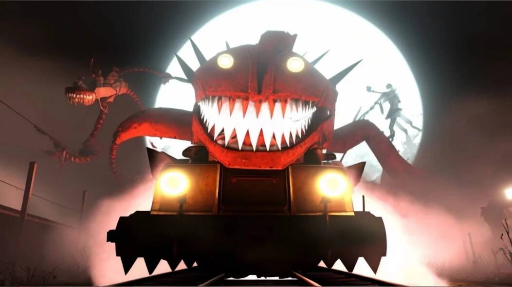 Скачать взломанную Scary Spider Horror Train Game [МОД безлимитные деньги] на Андроид - Версия 0.1.2 apk