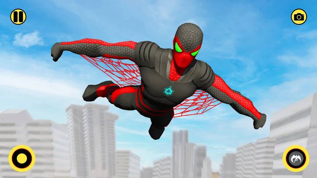 Скачать взломанную паук Майами веревка герой чело [МОД открыто все] на Андроид - Версия 0.5.3 apk