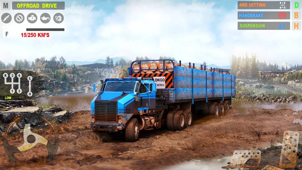 Скачать взломанную русский грязевой грузовик [МОД открыто все] на Андроид - Версия 0.3.7 apk