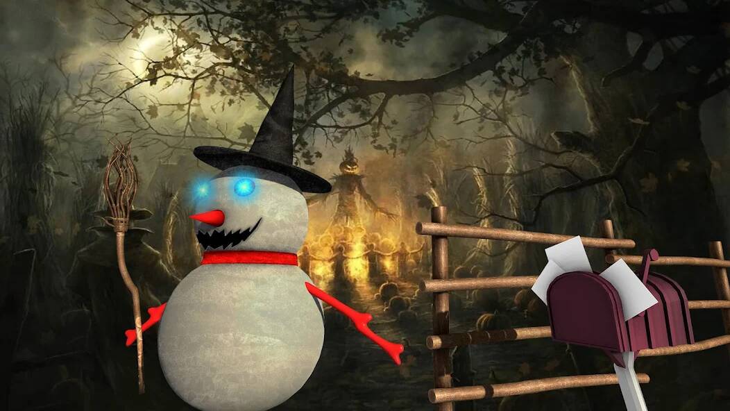 Скачать взломанную Evil Scary Snowman Games 3d [МОД много монет] на Андроид - Версия 2.1.2 apk