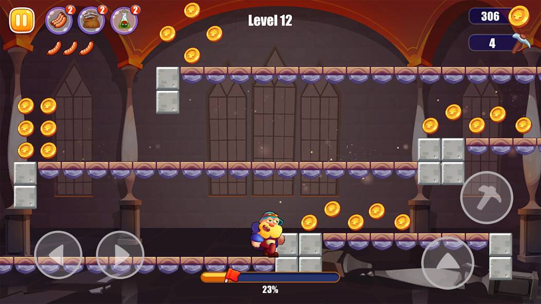 Скачать взломанную Miner's World: Super Run Game [МОД много монет] на Андроид - Версия 1.1.4 apk