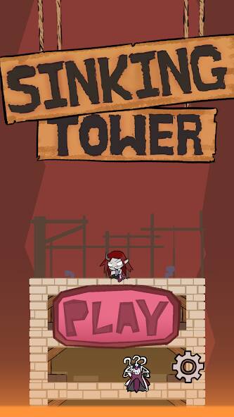 Скачать взломанную Sinking Tower [МОД много монет] на Андроид - Версия 1.3.7 apk
